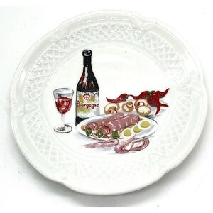 Philippe Deshoulieres  Lourioux France Canapé appetizer Charcuterie Plate Replac